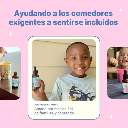 Vista 4 de JoySpring Suplemento de brócoli para niños Gotas de Sulforafano y Bacopa Monnieri Apoya la función cognitiva Vegano y apto para niños