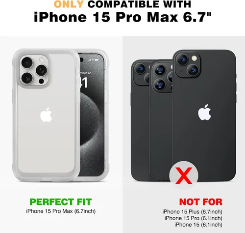 Vista 72 de DIACLARA - Funda transparente compatible con iPhone XR 6.1 pulgadas 2018