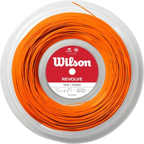 Vista 12 de WILSON Cuerda de tenis Revolve - Set y carrete de 656.2 ft Negro