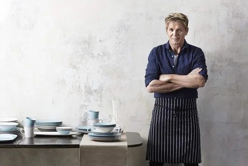 Vista 6 de Royal Doulton Exclusivamente para Gordon Ramsay Union Street Café Grey Set de 16 piezas