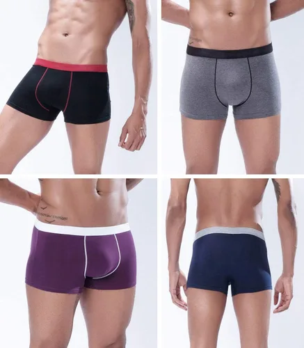 Vista 2 de Aserlin - Calzoncillos para hombre 5 unidades algodón sin recorrer