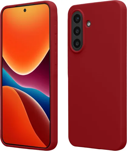 Vista 236 de kwmobile Funda Compatible con Samsung Galaxy A14 5G - Funda de teléfono de TPU y silicona con acabado suave - Verde Lima