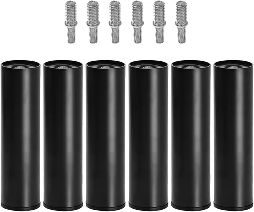 Vista 19 de Patas de metal de 2 pulgadas de repuesto para base de cama ajustable eléctrica, tornillo no ajustable en patas cortas