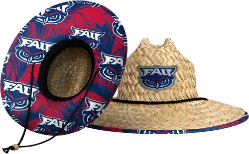 Vista 41 de FOCO - Sombrero de paja con logotipo de equipo universitario de NCAA y estampado floral para hombre