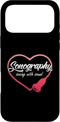 Vista 22 de Sonography Seeing with Sound Ultrasonido Ecografía Medicina Case para iPhone 17