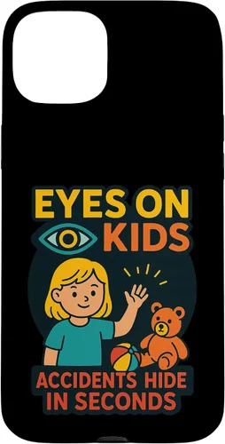 Vista 9 de Eyes on Kids Child Safety Gift for Moms, Granny, Grandad Case for iPhone 16