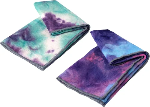 Vista 21 de Eunzel Toalla de yoga, toalla para esterilla de yoga caliente con puntos de agarre, absorbente de sudor, antideslizante, para yoga caliente, pilates