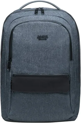 Vista 7 de Kaukko mochila para laptop de 15.6 pulgadas, mochila de viaje, 0-negro(2pc)), EP5-NEW 0-Negro (2 piezas)