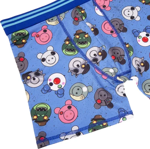 Vista 4 de PIGGY Boys' Tienda Exclusive 7-Pack Athletic Boxer Briefs Available in Sizes 6, 8 and 10