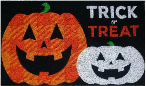 Vista 5 de Briarwood Lane Felpudo de fibra natural de fibra de coco de Halloween de 30 x 18 pulgadas