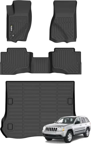 Vista 15 de Alfombrillas para Honda CRV 2002-2006, forros para todo tipo de clima, ajuste personalizado, accesorios duraderos para Honda CRV 2002-2006
