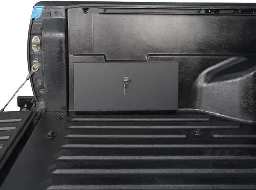 Vista 3 de Hooke Road Tacoma - Tapa de bloqueo de seguridad para cama, almacenamiento adicional, compatible con camioneta Toyota Tacoma 2005-2023 de 2ª y 3ª