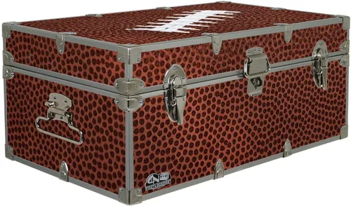 Vista 13 de C&N Footlockers Baúl de diseñador – Baúl de almacenamiento con temática deportiva – Disponible en 15 temas diferentes – 32 x 18 x 13.5 pulgadas