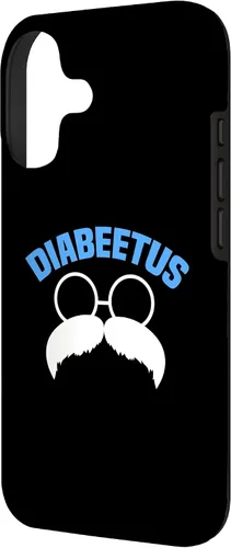Vista 2 de Diabeetus Funny Diabetes Awareness Diabetic Beard Case for iPhone 17