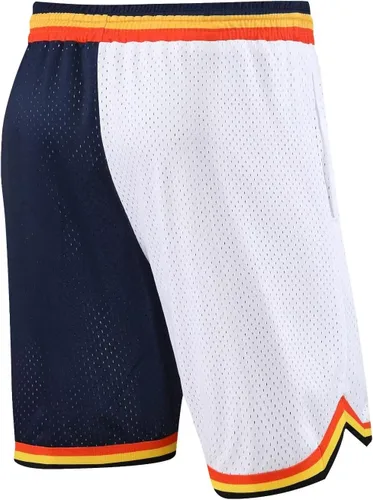 Vista 4 de BOOMLEMON Pantalones cortos de baloncesto para hombre, pantalones cortos de entrenamiento de gimnasio, pantalones cortos deportivos de malla