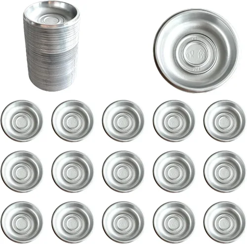 Vista 8 de 100 platos desechables de plástico para salsa, cuencos para condimentos de salsa de soja, mini bandeja de condimentos para sushi, soja, mostaza