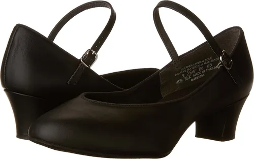 Vista 7 de Capezio Zapato de carácter Footlight para mujer 459 Suede Sole Jr