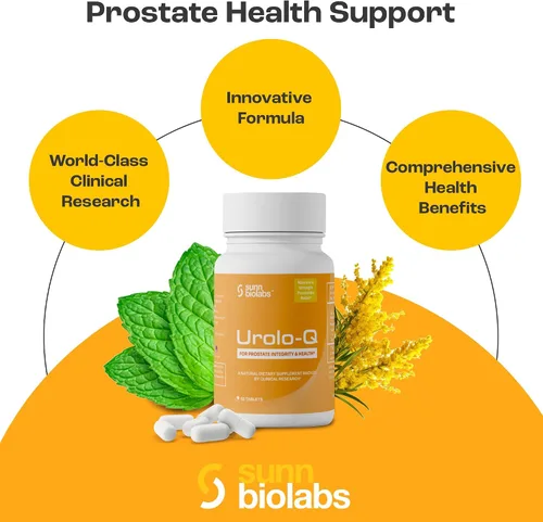 Vista 4 de Urolo-Q Soporte de próstata extra fuerte para prostatitis crónica, CPPS suplementos eficaces para la salud de la próstata de máxima fuerza