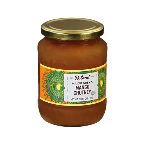 Vista 3 de Roland Major Grey's Chutney de mango, 32 onzas