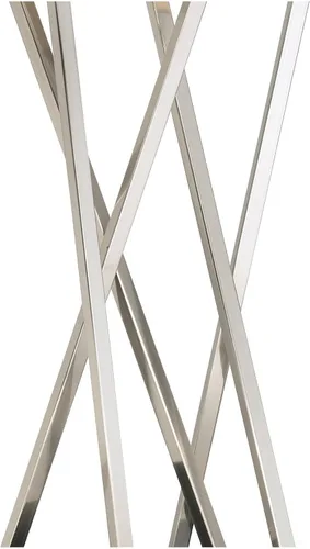 Vista 6 de Asymmetry - Lámpara de mesa grande de 30 pulgadas, diseño geométrico
