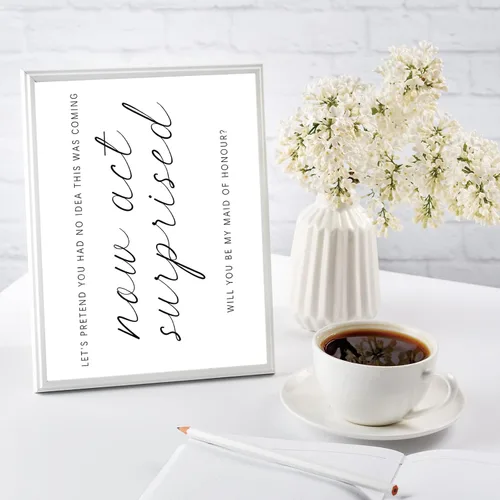 Vista 6 de YiKaLus ¿Serás mi dama de honor? Tarjeta de boda para dama de honor, tarjeta de propuesta para dama de honor, tarjetas de propuesta de sorpresa 5