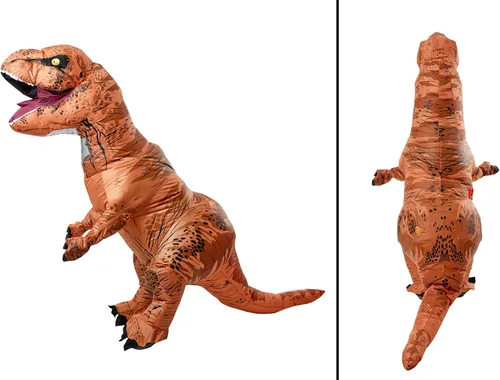 Vista 2 de Rubies Inflatable Dinosaur Costume For Teens, For Themed Party and Halloween, Standard