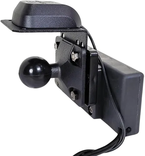 Vista 3 de Kit de instalación de motocicleta de radio satélite con receptor táctil Sirius XM Commander, funda resistente al agua, adaptador de montaje RAM