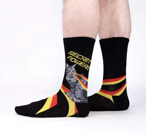 Vista 22 de Sock It To Me - Calcetines con diseño de extraterrestres y del espacio para hombre