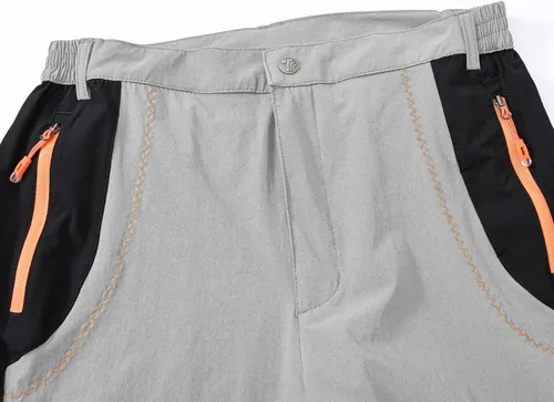 Vista 12 de TBMPOY Pantalones cargo de senderismo para hombre, ligeros, impermeables, de secado rápido, pantalones de montaña, pesca, camping