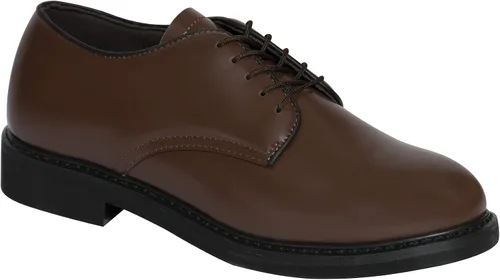 Vista 3 de Rothco Zapatos de vestir Oxford de uniforme formal clásico marrón
