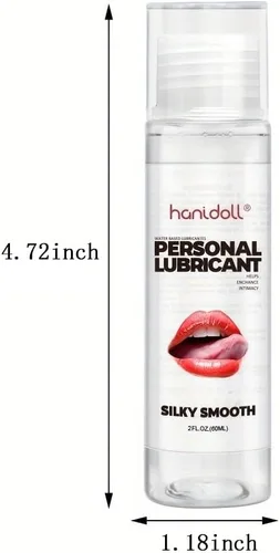 Vista 2 de Lubricante a base de agua (2 onzas líquidas), lubricante a base de agua vaginal, lubricante de juguete sexual, líquido para parejas, mujeres