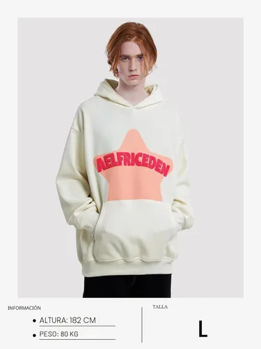 Vista 6 de Aelfric Eden Sudaderas con capucha gráficas para hombre Y2K, sudadera con capucha impresa, sudadera casual de gran tamaño, manga larga