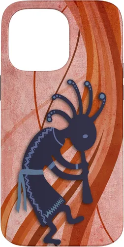Vista 21 de Native American Kokopelli - Old School 2 - Fan Fun Case for iPhone 17