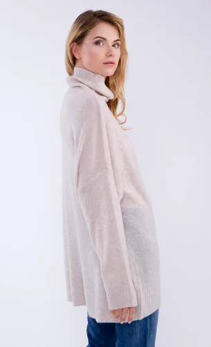 Vista 6 de cashmere 4 U Suéter de cuello alto de cachemira 100% para mujer