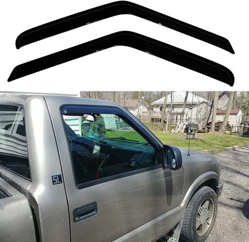 Vista 2 de 2 viseras de ventana lateral para Chevy S10 GMC Sonoma 94-04 y Blazer 95-05 92127