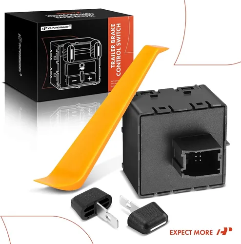Vista 8 de Interruptor de control de freno de remolque A-Premium 84108373 - Compatible con 2014-2021 Chevy Colorado, Silverado, Tahoe, Suburban y GMC Sierra