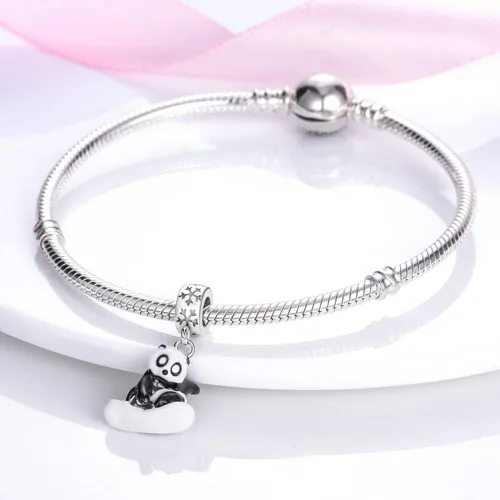 Vista 51 de KUNSIR Los abalorios se adaptan a pulseras Pandora para mujer, plata de ley 925, cuentas colgantes de joyería para niñas, dijes de feliz cumpleaños