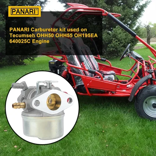 Vista 2 de Kit de carburador Panari OHH60 OHH55 para Tecumesh 6.5HP 5.5HP 5HP OH195EA OHH65 OHH50 OHH55 OHH60, piezas de carburador para cortadora de césped