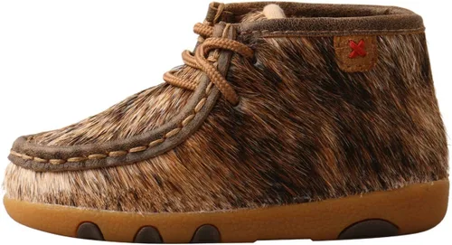Vista 2 de Twisted X bebé bebé bebé bebé bebé conducción Mocasin bota Dusty Tan