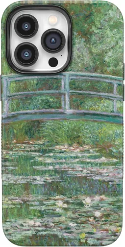 Vista 44 de Casely Funda para iPhone 14 Pro Viva La Vida Frida Kahlo Collage Floral Compatible con MagSafe Diseño protector audaz