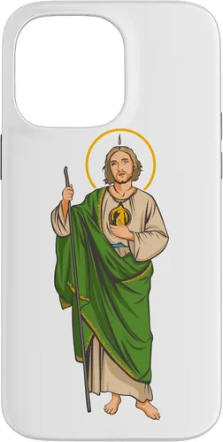 Vista 21 de Funda para iPhone 16 San Judas Tadeo. Santo De Las Causas Difícil