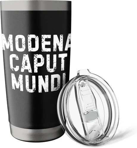 Vista 5 de Modena Caput Mundi - Vaso aislado de acero inoxidable para hombre y mujer