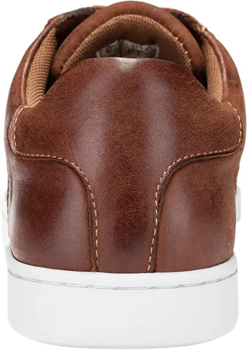 Vista 4 de Jousen Zapatos casuales para hombre, zapatillas de vestir de cuero, zapatos casuales de negocios para hombres, zapatillas de moda transpirables