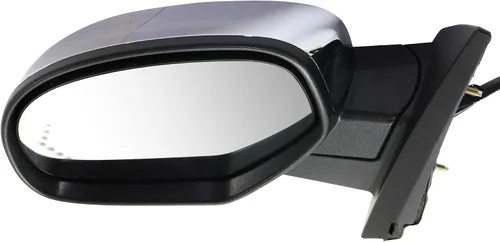 Vista 17 de Kool Vue - Espejo calefactable izquierdo para Chevrolet Silverado 1500 GMC Sierra 1500 2007-2013 plegable eléctrico con luz de señal y lámpara