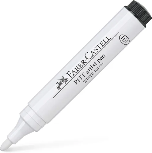Vista 3 de Faber Castell Pitt White 101 - Bolígrafo para artistas