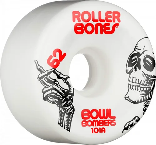 Vista 3 de RollerBones Quad Wheels Bowl Bombers 101a Ruedas Patineta