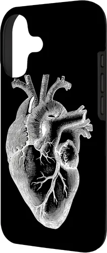 Vista 2 de Anatomical Human Heart Doctor Gift Heart Anatomy Case for iPhone 17