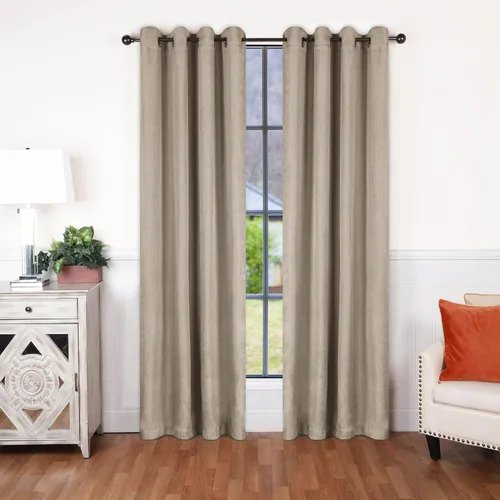 Vista 30 de Superior Linen Semi Blackout Curtains, Room Darkening, Bedroom, Drapes, Kitchen, Living Room Window Accents, Sun Blocking, Grommet Header, Classic