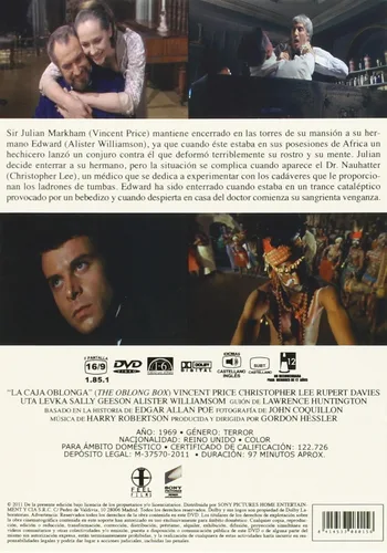 Vista 2 de Caja Oblonga, La (The Oblong Box) (Import Movie) (European Format - Zone 2)