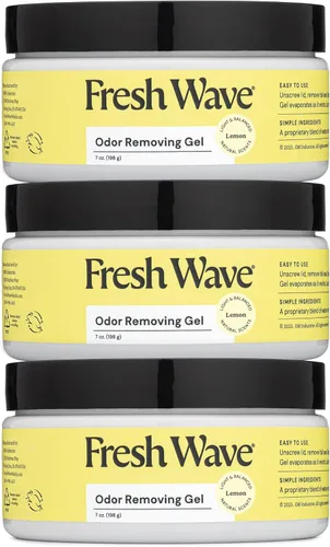 Vista 27 de Fresh Wave Gel eliminador de olores de lavanda, 7 onzas, paquete de 3, absorbentes de olores más seguros para el hogar, eliminador de olores natural